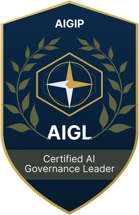 AIGL — Certified AI Governance Leader badge
